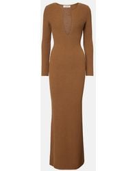 AYA MUSE - Beru Cotton-Blend Maxi Dress - Lyst