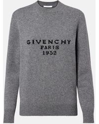 Givenchy - Logo Wool And Cashmere Sweater - Lyst