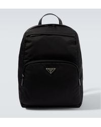 Prada - Re-Nylon Logo Backpack - Lyst