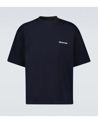 Balenciaga - T-Shirt BB aus Baumwolle - Lyst