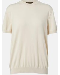 Loro Piana - Ice Wish Knitted Cotton Top - Lyst