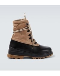 Canada Goose - Leo Leather Lace-Up Boots - Lyst