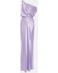 The Sei - Asymmetric Silk Gown - Lyst