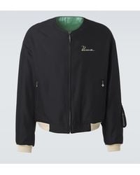 Visvim - Chaqueta Souvenir De Sarga De Lana Y Seda - Lyst