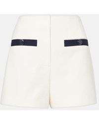 Veronica Beard - Gershwin Cotton-Blend Shorts - Lyst