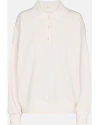 The Row - Corzas Cotton Polo Sweater - Lyst