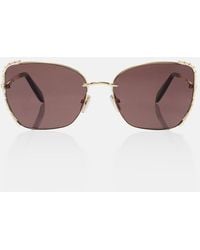 BVLGARI - Serpenti Viper Cat-Eye Sunglasses - Lyst