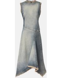 Acne Studios - Robe en jean à design sans manches - Lyst