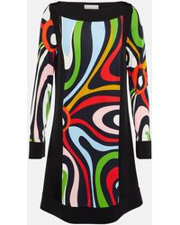 PUCCI - Minikleid Marmo Aus Jersey - Lyst