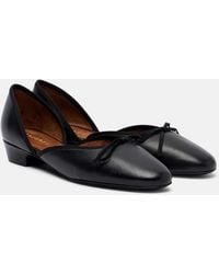 Herbert Levine - 24/7 Leather Ballet Flats - Lyst