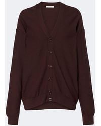 Lemaire - Wool-Blend Cardigan - Lyst
