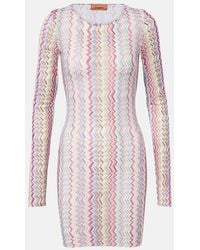 Missoni - Zigzag Minidress - Lyst