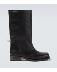 Our Legacy - Haul Camion Leather Mid-Calf Boots - Lyst