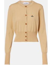 Vivienne Westwood - Bea Cropped Cotton Cardigan - Lyst