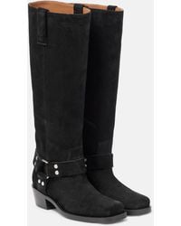 Paris Texas - Roxy 45 Leather Knee-high Boots - Lyst
