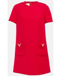 Valentino - Crepe Couture Dress - Lyst