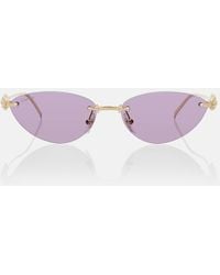 Cartier - Clash De Cartier Cat-Eye Sunglasses - Lyst