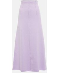 Dorothee Schumacher - Modern Statements Wool-Blend Midi Skirt - Lyst