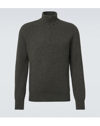 Agnona - Cashmere Half-Zip Sweater - Lyst