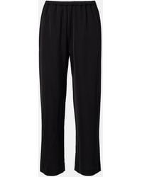 Rohe - Cropped Wide-Leg Pants - Lyst