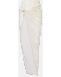 Rick Owens - Lilies Edfu Maxi Skirt - Lyst