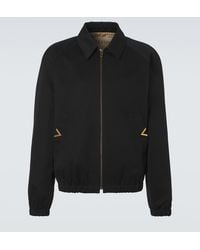Valentino - Blouson Vgold Aus Baumwolle - Lyst