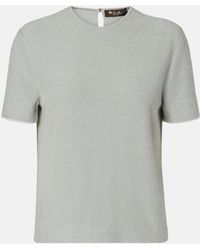 Loro Piana - Cannareggio Silk And Cotton Top - Lyst