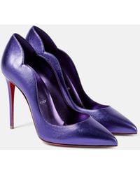 Christian Louboutin - Hot Chick 100 Leather Pump - Lyst