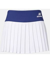 Miu Miu - X New Balance Pleated Jersey Miniskirt - Lyst