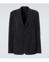 Giorgio Armani - Single-Breasted Blazer - Lyst