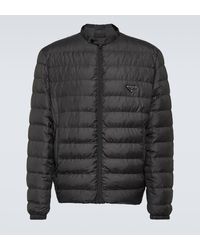 Prada - Quilted Down Jacket - Lyst