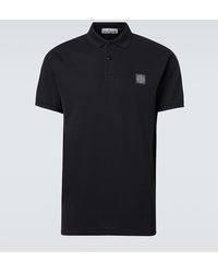 Stone Island - Compass Cotton Pique Polo Shirt - Lyst
