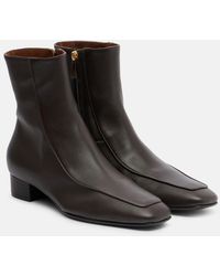Herbert Levine - Shadow Ban 30 Leather Ankle Boots - Lyst