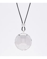 Loewe - Embellished Pendant Necklace - Lyst