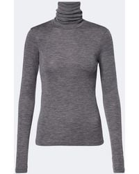 Rohe - Wool Jersey Turtleneck Top - Lyst