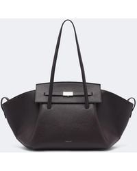 DeMellier - Brooklyn Large Leather Shoulder Bag - Lyst