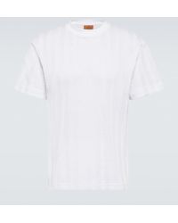 Missoni - Chevron Cotton-blend T-shirt - Lyst