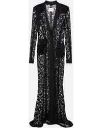 Blumarine - Lace Maxi Dress - Lyst