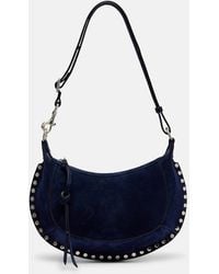 Isabel Marant - Oskan Moon Suede Shoulder Bag - Lyst