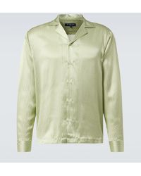 Frescobol Carioca - Safra Printed Silk Shirt - Lyst