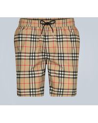 burberry swim trunks graffiti