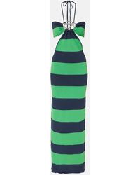 Coperni - Abito Lungo A Righe Con Cut-Out - Lyst