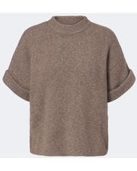 Loulou de Saison - Pull Tamia En Laine Melangee - Lyst