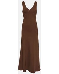 Asceno - Bordeaux Slip Dress - Lyst