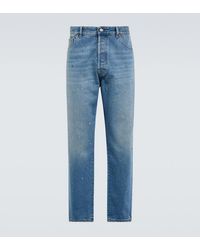Valentino - Rockstud Spike Straight Jeans - Lyst