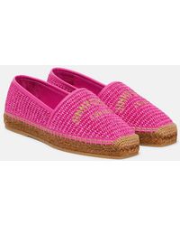 Jimmy Choo - Brie Raffia Espadrille - Lyst