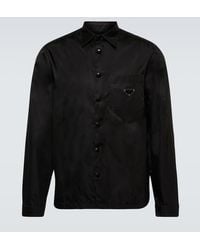 Prada - Re-Nylon Shirt Jacket - Lyst