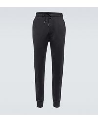 Tom Ford Technical-blend Trousers - Black