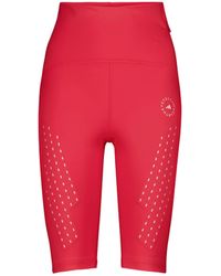 adidas By Stella McCartney Truepurpose High-rise Biker Shorts - Pink