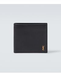 Saint Laurent - Cassandre Leather Wallet - Lyst